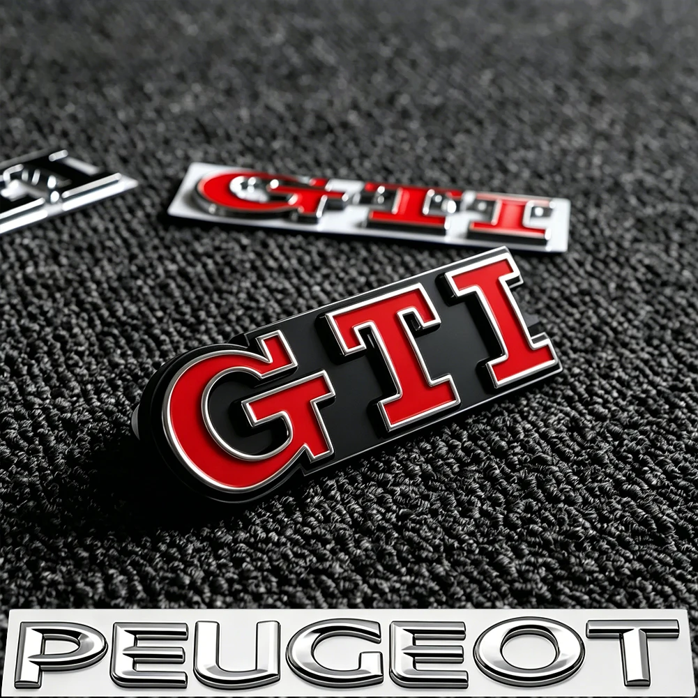 3D Metall GTD Logo Emblem Abzeichen Auto Frontgrill Deko-Accessoires für VW Golf T-Roc Tiguan Polo Passat T-Cross Taigo ID.4 – Detail 4