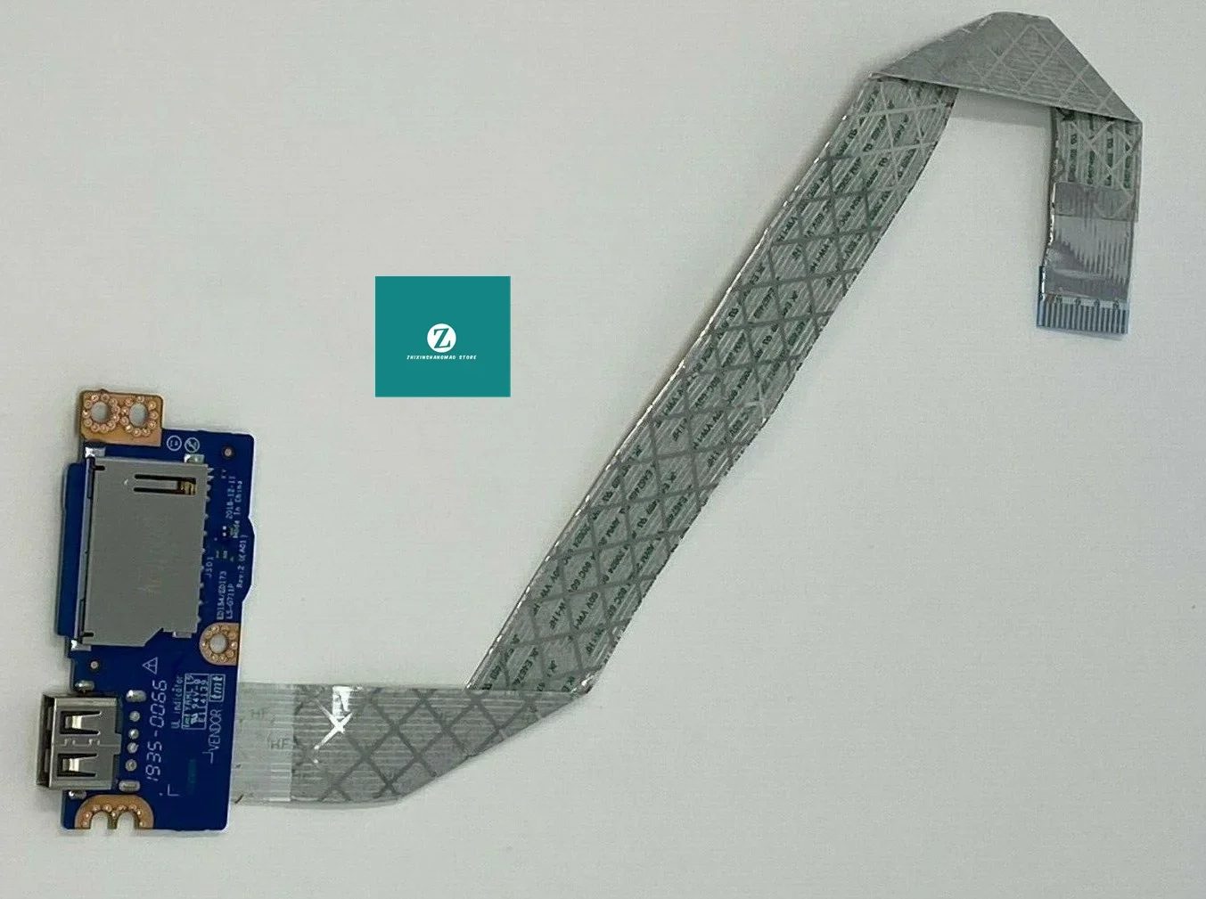 Placa lectora de tarjetas USB para ordenador portátil Dell Inspiron 3583 3593 3590 15,6 con Cable LS-G711P RTG2G 0RTG2G