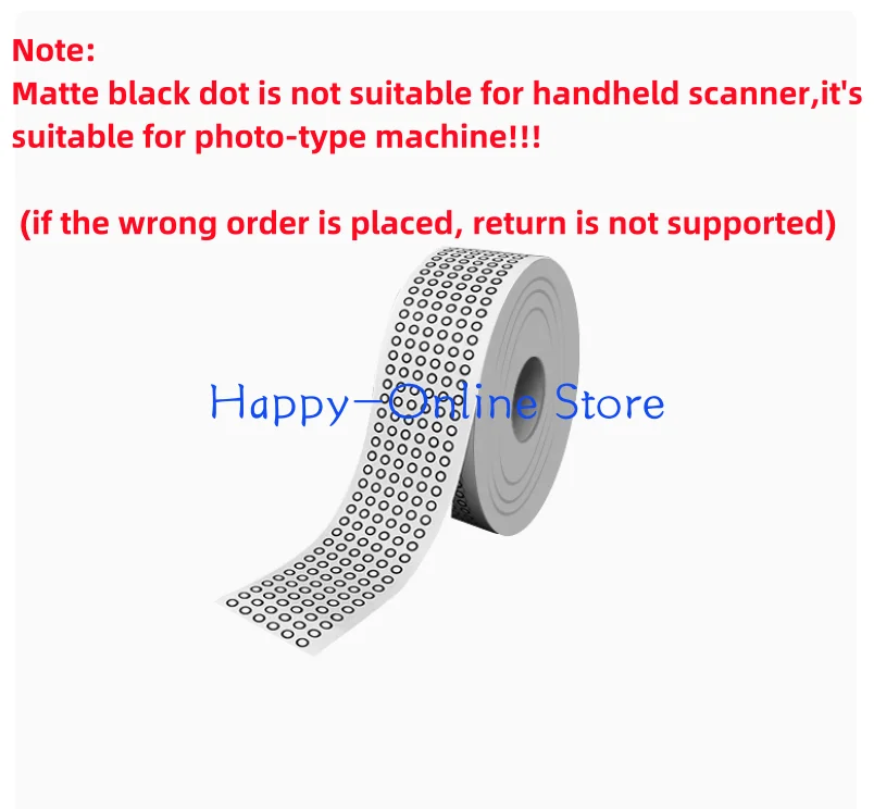10000 Points Gom 3D Scanning Photo Scanner,Copying Machine Marking Point Marker Matte (non-reflective Not for Handheld Scanner)
