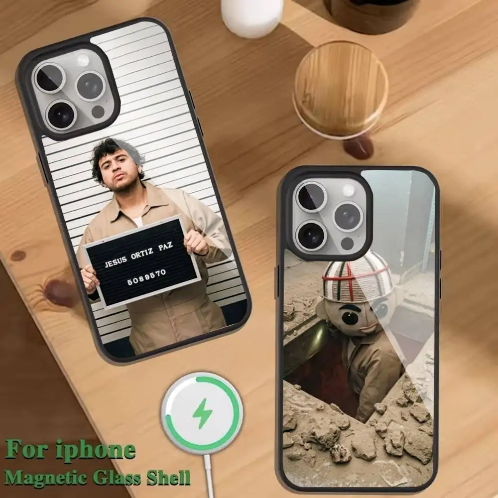 

j-jop fuerza r-regida Phone Case For Magnetic Wireless Charge Cover For iphone 16 15 14 13 12 11 Pro Max Plus Coque