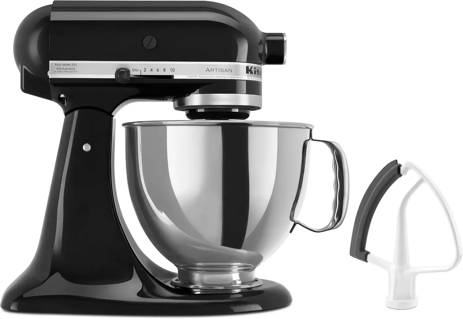 KSM150FEOB Value Bundle Artisan 5 Quart Stand Mixer, Onyx Black