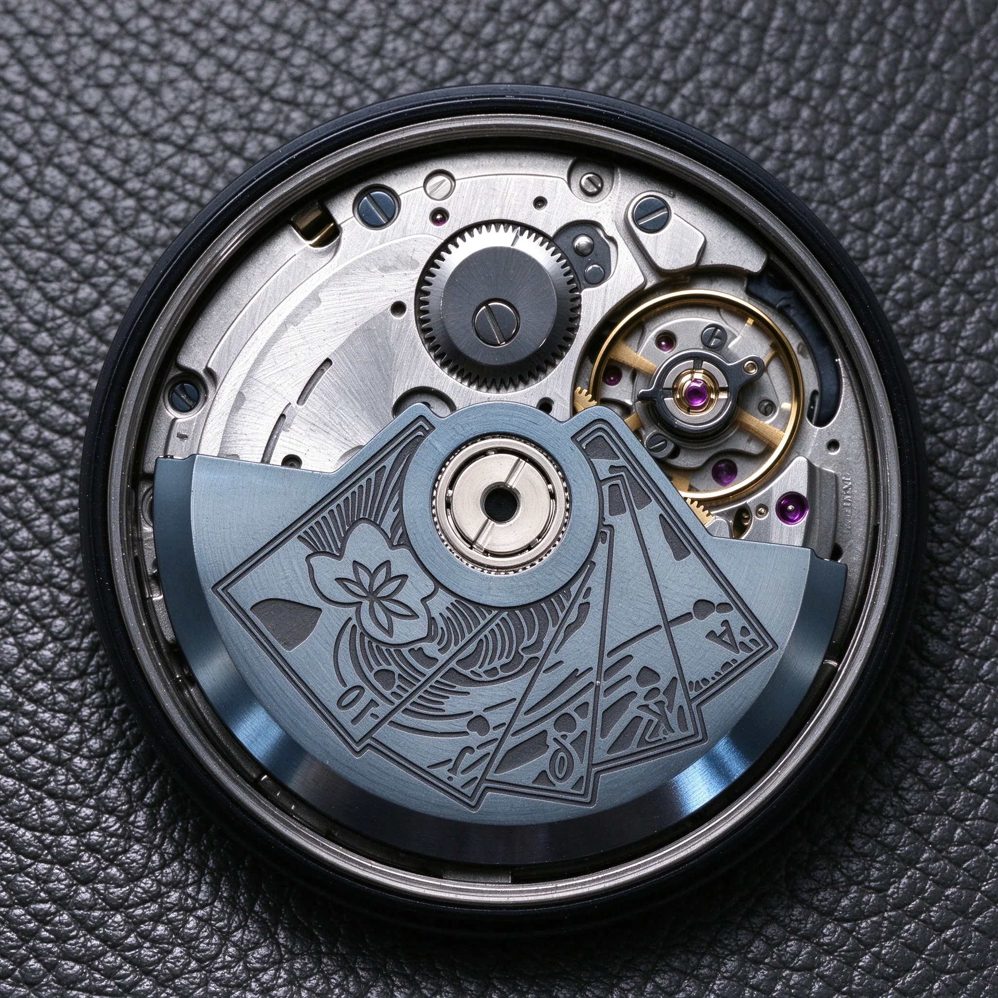 Mod Automatic Movement Rotor Fit for NH38 NH39 4R35 7S26 NH35 Movement Pendulum Oscillating Weight Hammer Automatic Rotor Part
