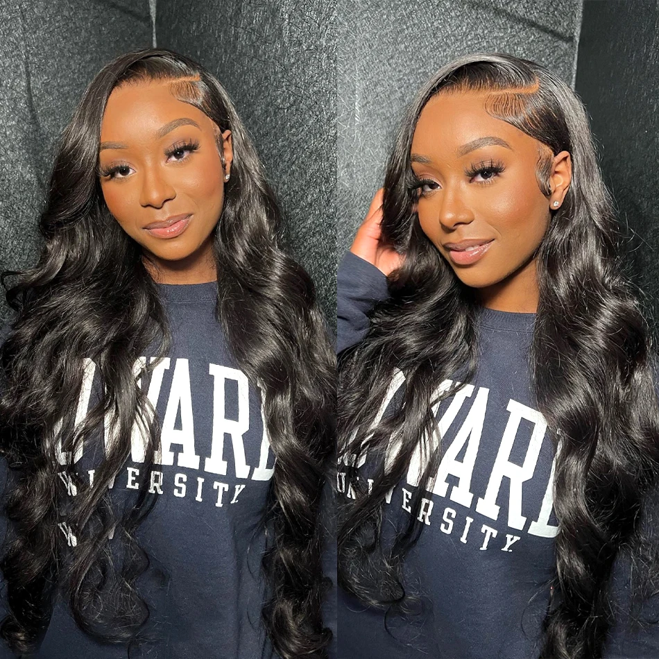 5x5 Glueless Wig  13x6 HD Body Wave Transparent  Lace Front Human Hair Wigs Brazilian Water Wave 13x4 Lace Frontal Wig For Women