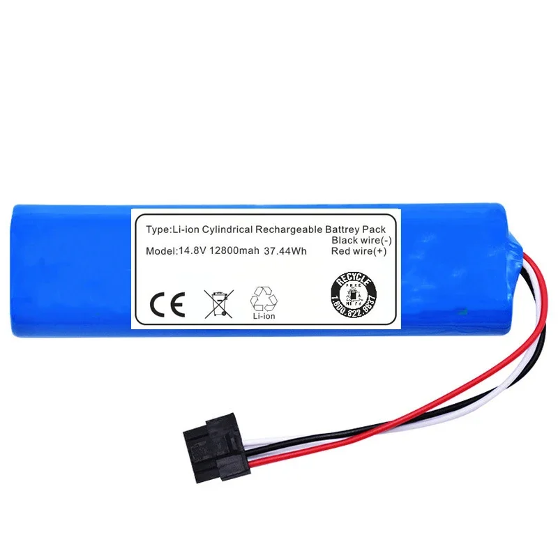 Hohe Kapazität 14,8 V 12800mAh Lithium batterie für viomi v2 pro, vrvclmb21b, styj02ym