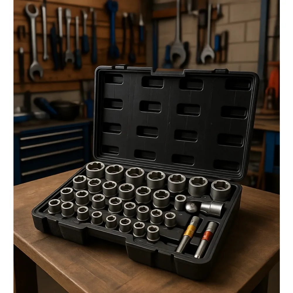 33Pc CR-MO Bolt & N…