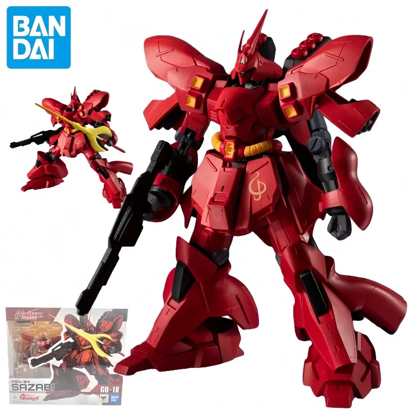 Bandai GUNDAM UNIVERSE MSN-04 Sazabi Action Figures Gundam Char's Counterattack Anime Model Finished Collectible Gift For