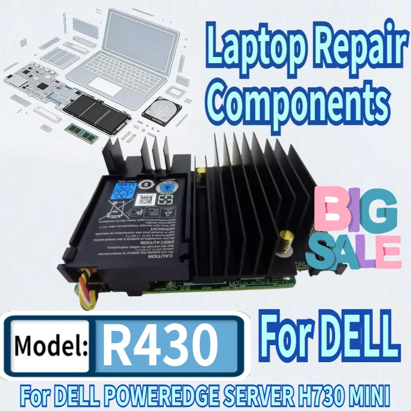 95% New For DELL POWEREDGE SERVER H730 MINI MONO RAID 12G 1GB NV R430 R530 R630 R730 0KMCCD KMCCD
