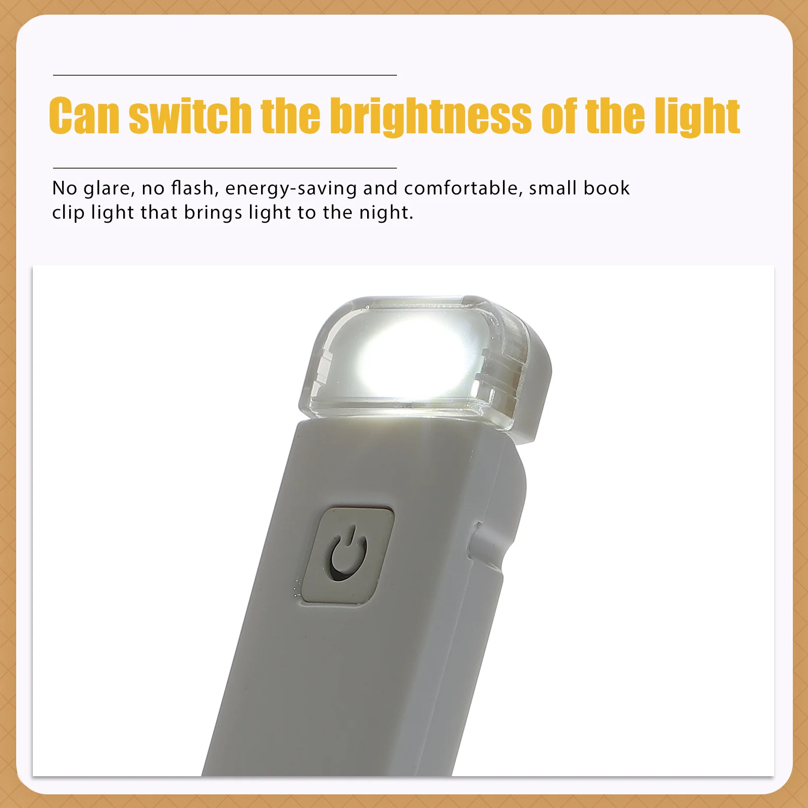 

1Pcs Book Clip Light Creative Folding USB Portable Small Clamp Lamp Adjustable Eye Protection Night Reading Lamp