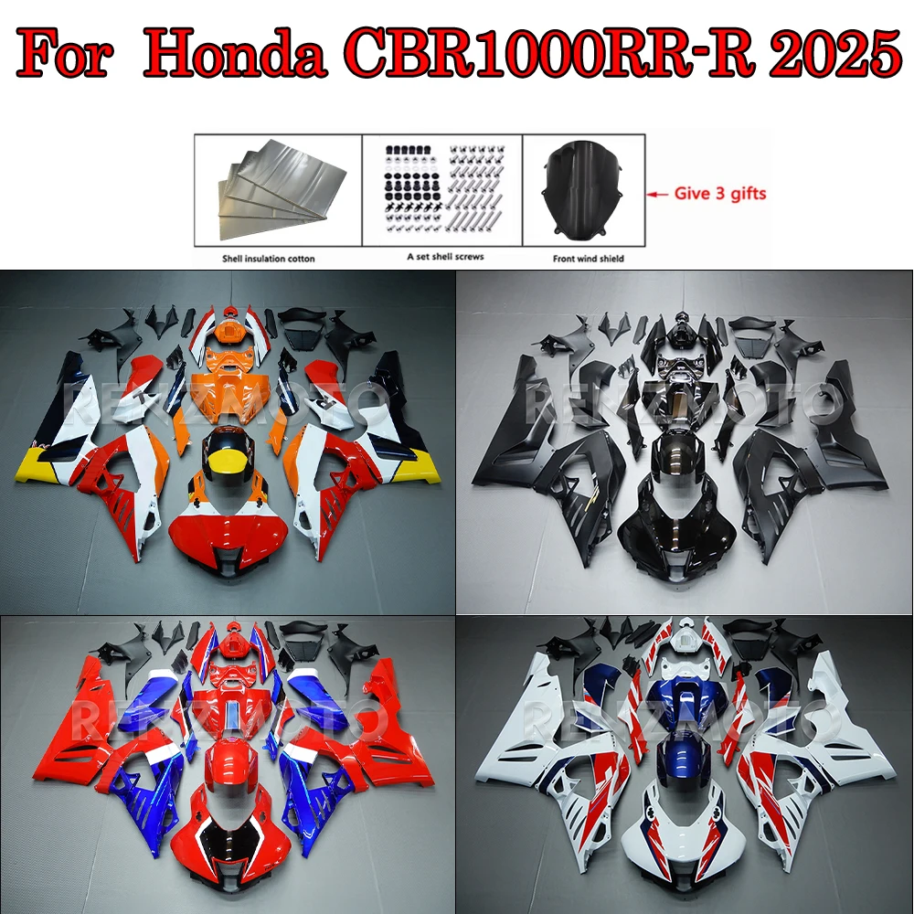 

Комплект обтекателей для мотоцикла Honda CBR1000RR-R Fireblade SP 2025, полный комплект, окрашенный, новый, красный, из ABS-пластика, CBR1000RR-R