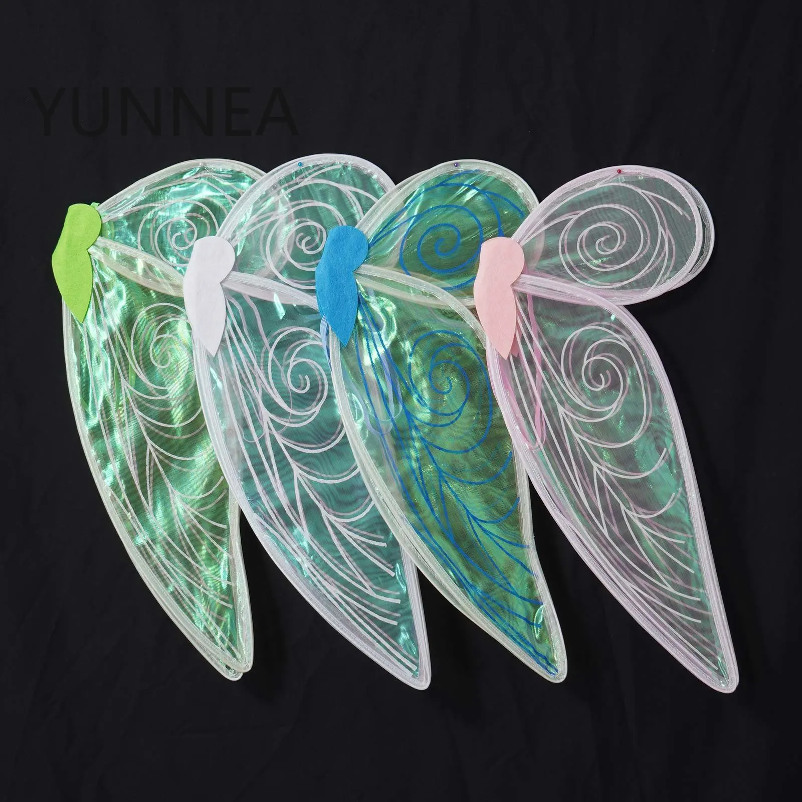 Vlindervleugels Angel Wings Fairy Elf Prinses Voor Vrouwen Meisjes Halloween Party Cosplay Kostuums Stage Prestaties Fotografie