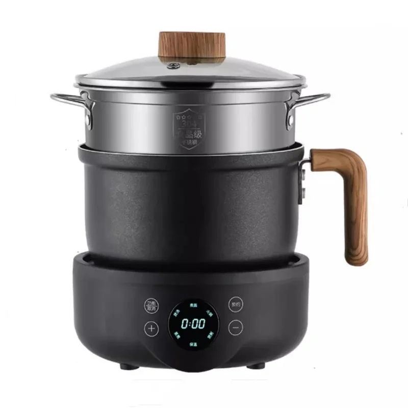 

Dormitory Pot Split Students Multifunctional Separate Small Porridge Cooking noodles Non-Stick Pot For One Person To Eat Artifac