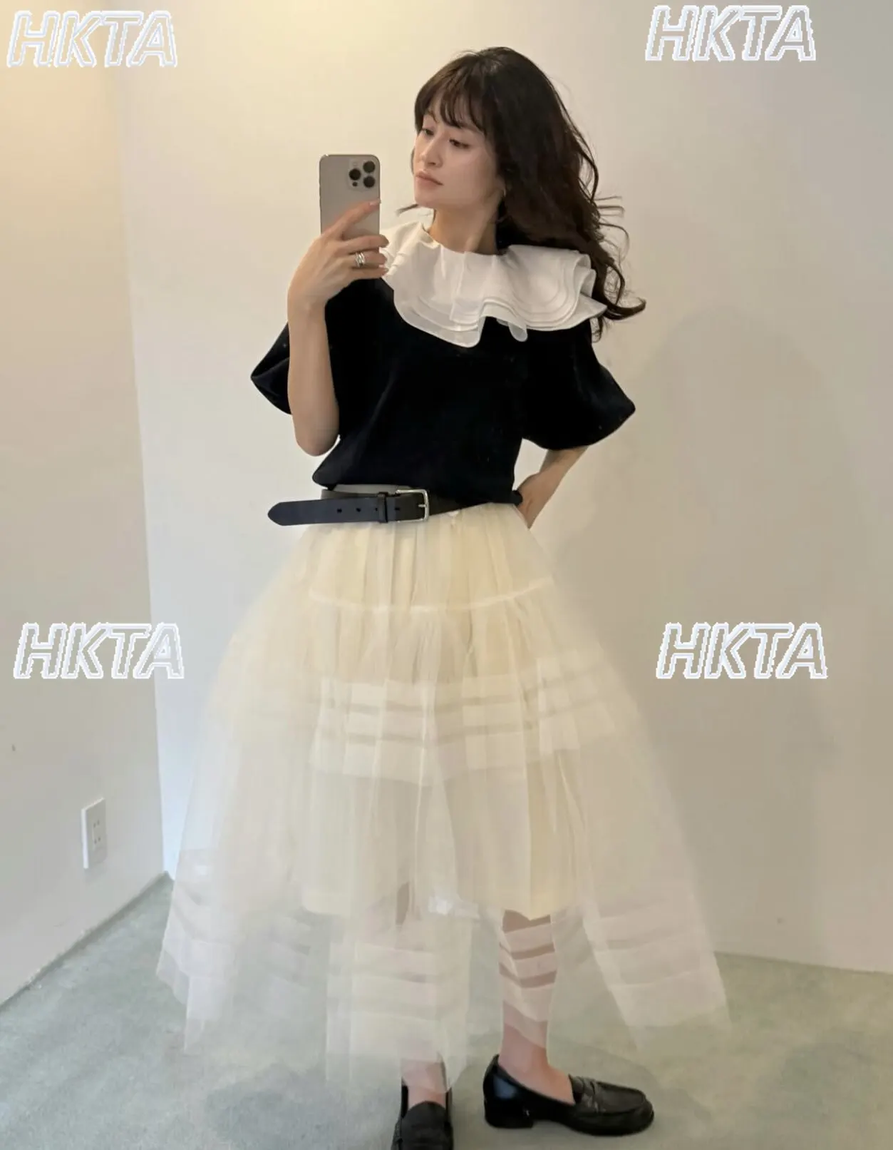Japanese Style Ruffles Lapel Short-sleeved Sweatshirt Tops Summer Autumn New Fashion Pure Color Tshirt Women Aesthetic Clothes