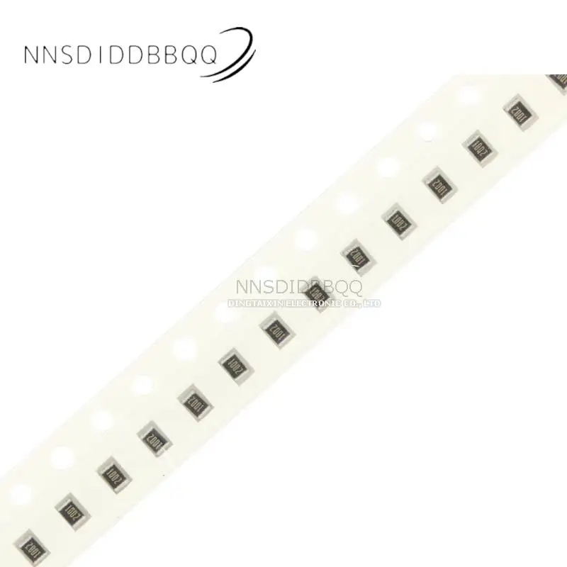 Componentes eletrônicos do resistor de chip SMD, 0805, 10KΩ(1002) ± 0,1%, ARG05BTC1002, 20pcs