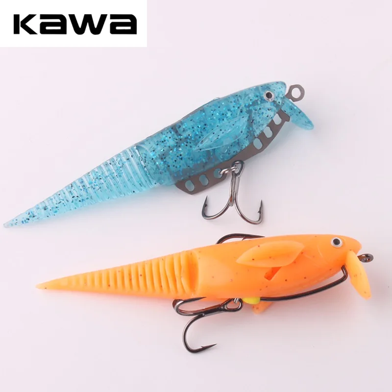 Kawa Minnow Angelköder, sinkende schwimmende Köder, 9,5 cm/11,6 g/9,8 g, Barsch, Forelle, Wels, Swimbait, Wobbler, lebensechter Fisch, Barsch, Hecht
