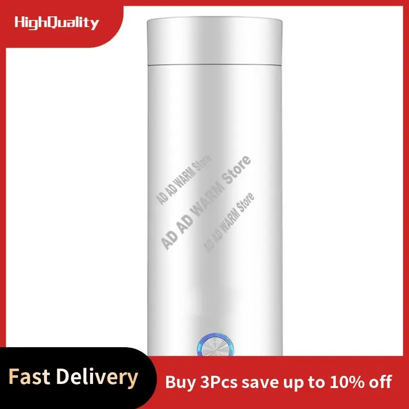 

AD23-3 In 1 Mini Electric Kettle 304 Stainless Steel Food Grade Fast Boil And Auto Shut Off Heating Mug EU Plug For Tea Coffee M