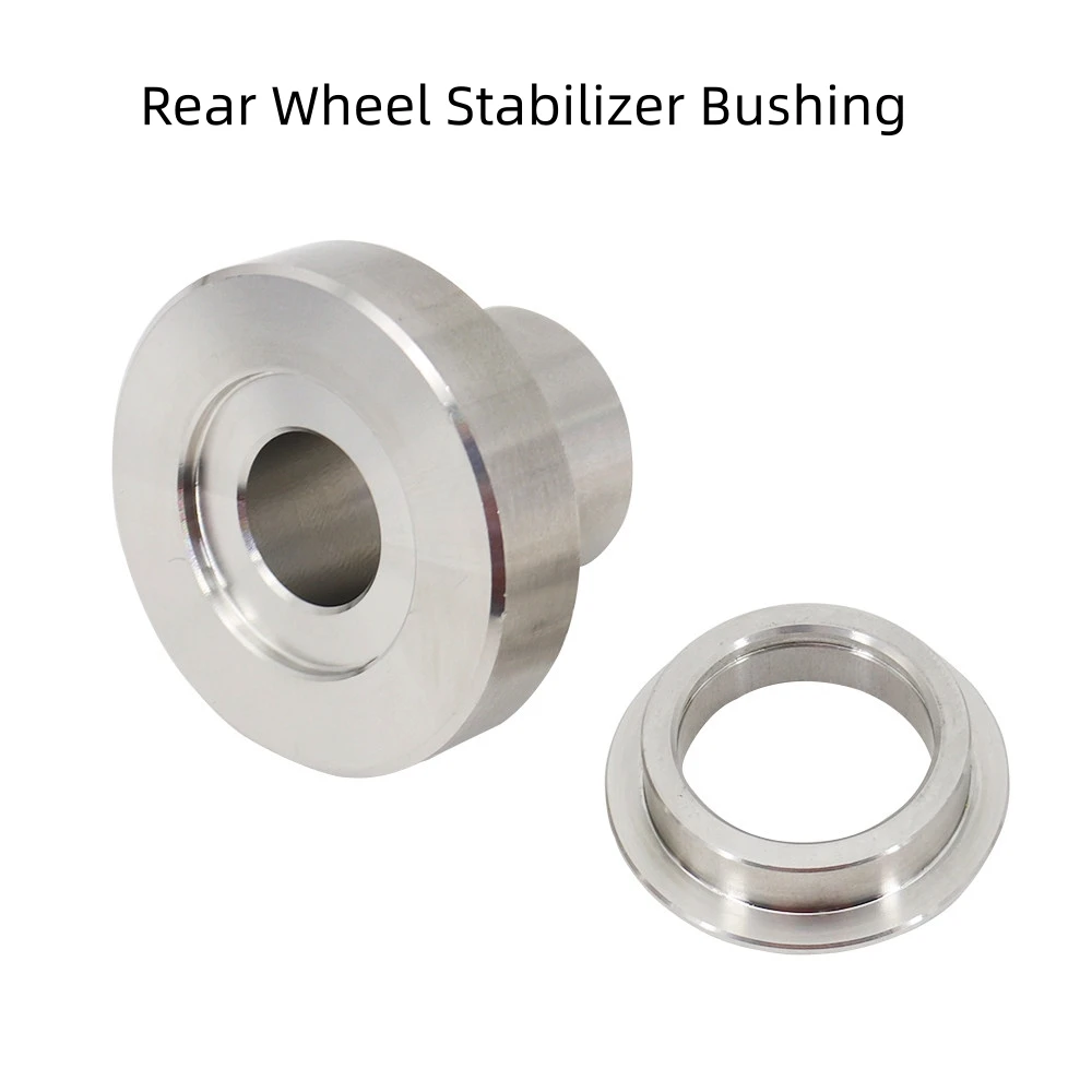 For Honda Forza350 Stainless‑Steel Front Wheel Axle Spacers Stable Positioning Reduce Wheel Play Improve Riding Stability Mod Ac