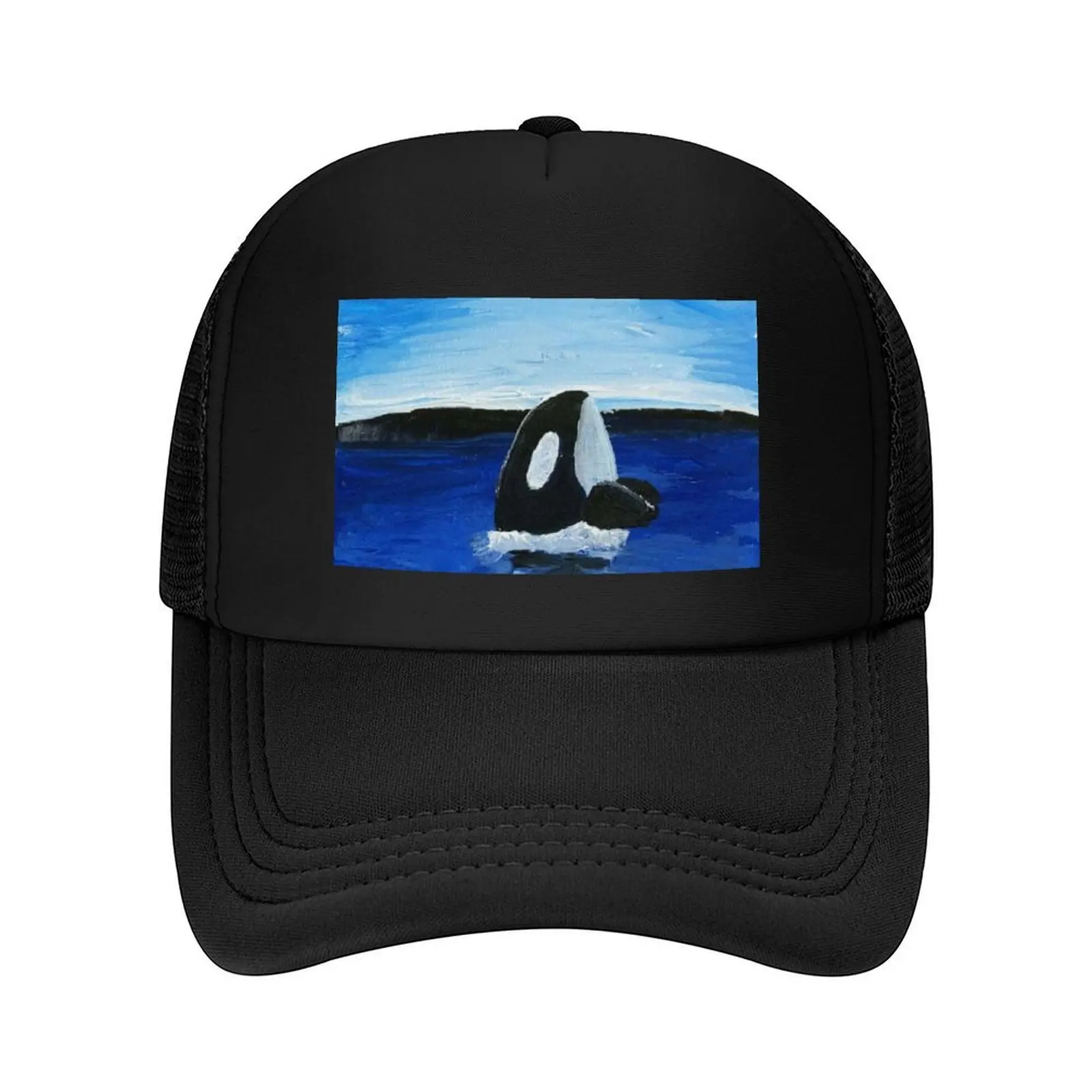 

Orca Orca Whales Baseball Cap Rave Fashion Beach Brand Man cap cute Women's Beach Outlet 2025 Men's
