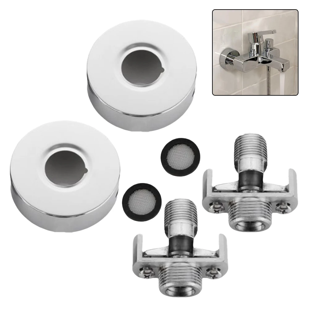 

Bathroom Renovation Bathroom Accessories Adjustable Shower Parts Sleek Design Stainless Steel Cover Flexible Angle Adjustment