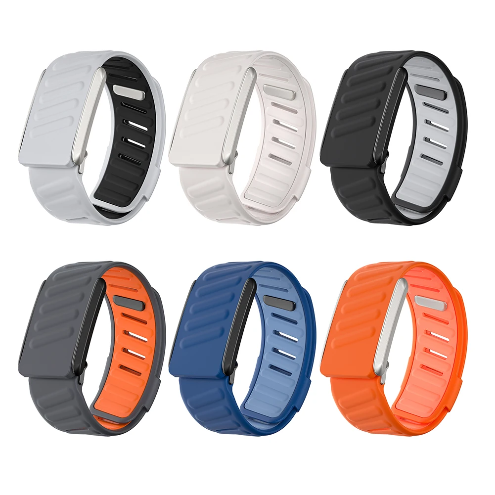 

Wrist Band Silicone Adjustable Strap Waterproof Fitness Band Soft Breathable Sports Wristband for Whoop 4.0 Heart Rate Monitor