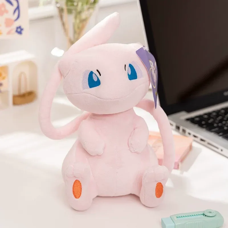 

13cm Cartoon Kawaii Pink Black Sitting Posture Dream Series Plush Toy Soft Stuffed Animals Doll Anime Comfortable Pillow Gifts