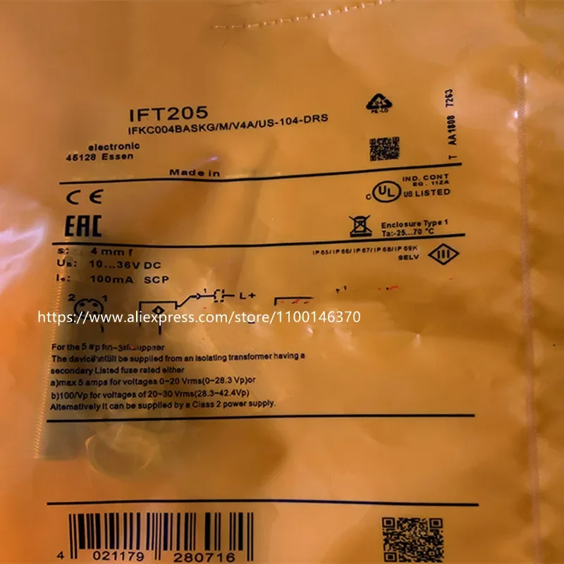 

3 шт. новые высококачественные бесконтактные датчики IFM IFT208 IFT205 IFT206 IFT207