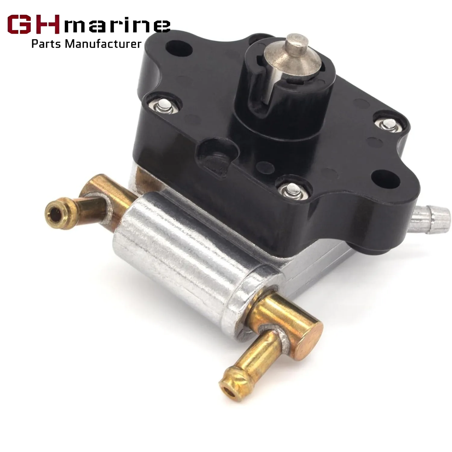 

6AH-24410 Fuel Pump For Yamaha Outboard 9.9-20 HP Boat Motors replaces 6AH-24410-00 6AH-24410-01
