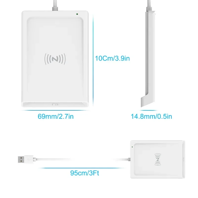 All-in-One Smart Card Reader CAC Bank Return