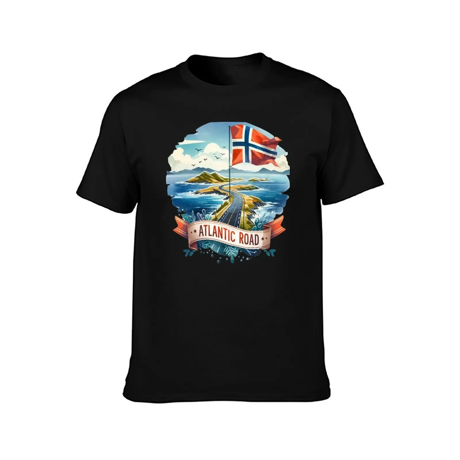 Atlantic Road T-Shirt Durable Work Wear T-Shirt