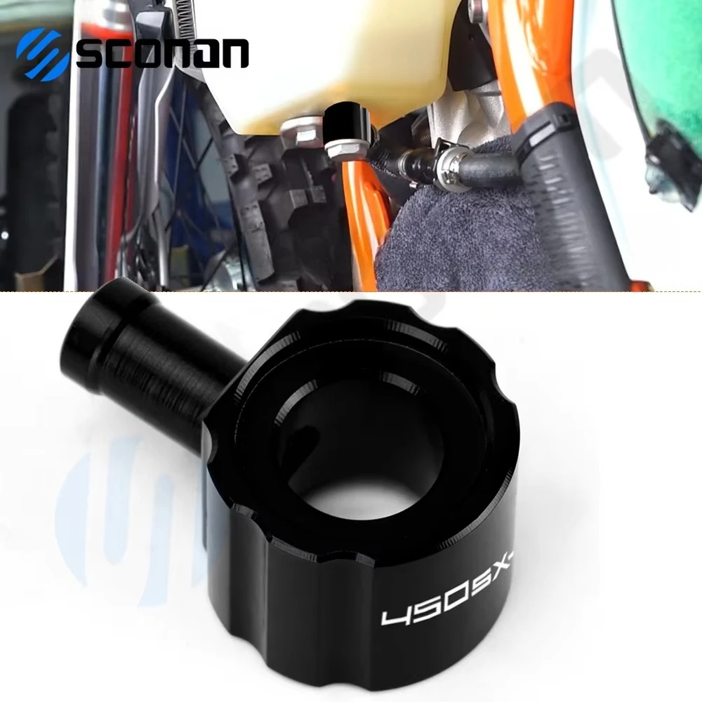 

For KTM 250SXF 350SXF 450SXF 250 350 450 SXF 2020 2021 2022 Motorcycle Accessories Aluminum Fuel Line Tank Connector Connection