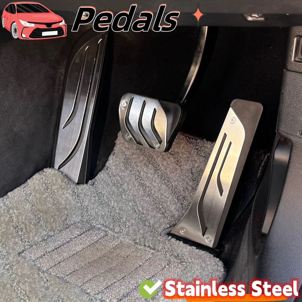 RHD Pedals for BMW 1 2 3 4 5 6 Series X1 X3 X5 X6 F10 F20 F30 G20 G10 Sport Gas Brake Foot Pedal Cover Rest Pads Parts