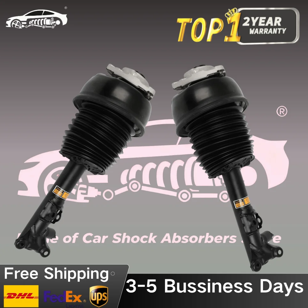 

Pair Front Air Suspension Shock Strut Fit Mercedes Benz E-Class W212 C218 E350 E550 E400 E200 E250 E300 RWD 2010-2016 2123200913
