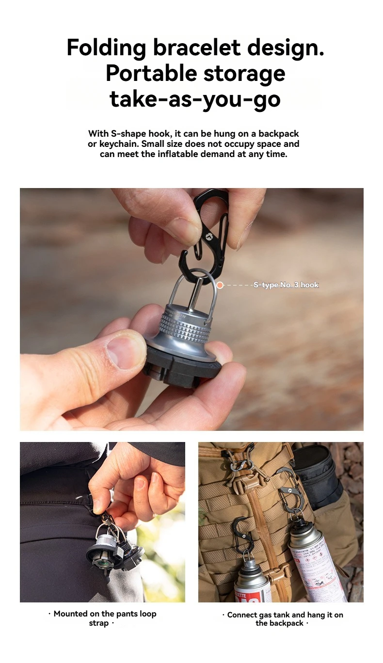 CAMPINGMOON Z39 Standard-Zigarettenanzünderadapter 1 Stück mit federbelastetem Druckventil für schnelles Nachfüllen – günstig und praktisch – Detail 8