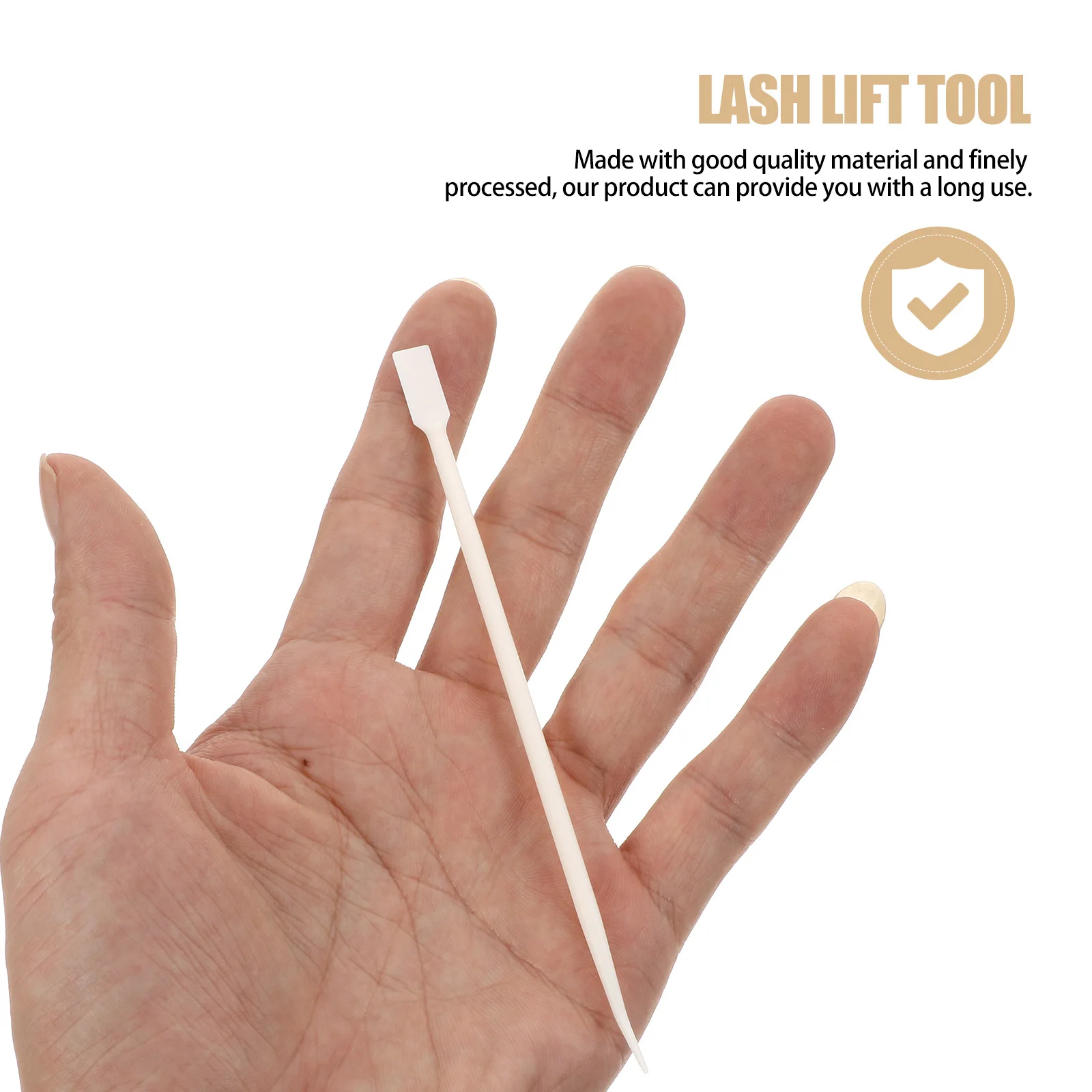 40Pcs Eyelash Lifting Tools Plastic Grafting Aid Smooth Finish Reliable Lash Extension Rods for Fast Curling Results