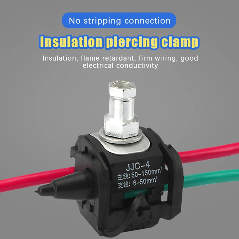 NEW Insulation Piercing Connector 1KV No Peeling Piercing Clamp High Low Voltage Cable Splitter Insulation Piercing Connector