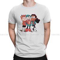 Hilda Touching Cartoon Polyester TShirts Friends Personalize Homme T Shirt New Trend Tops Size S-6XL