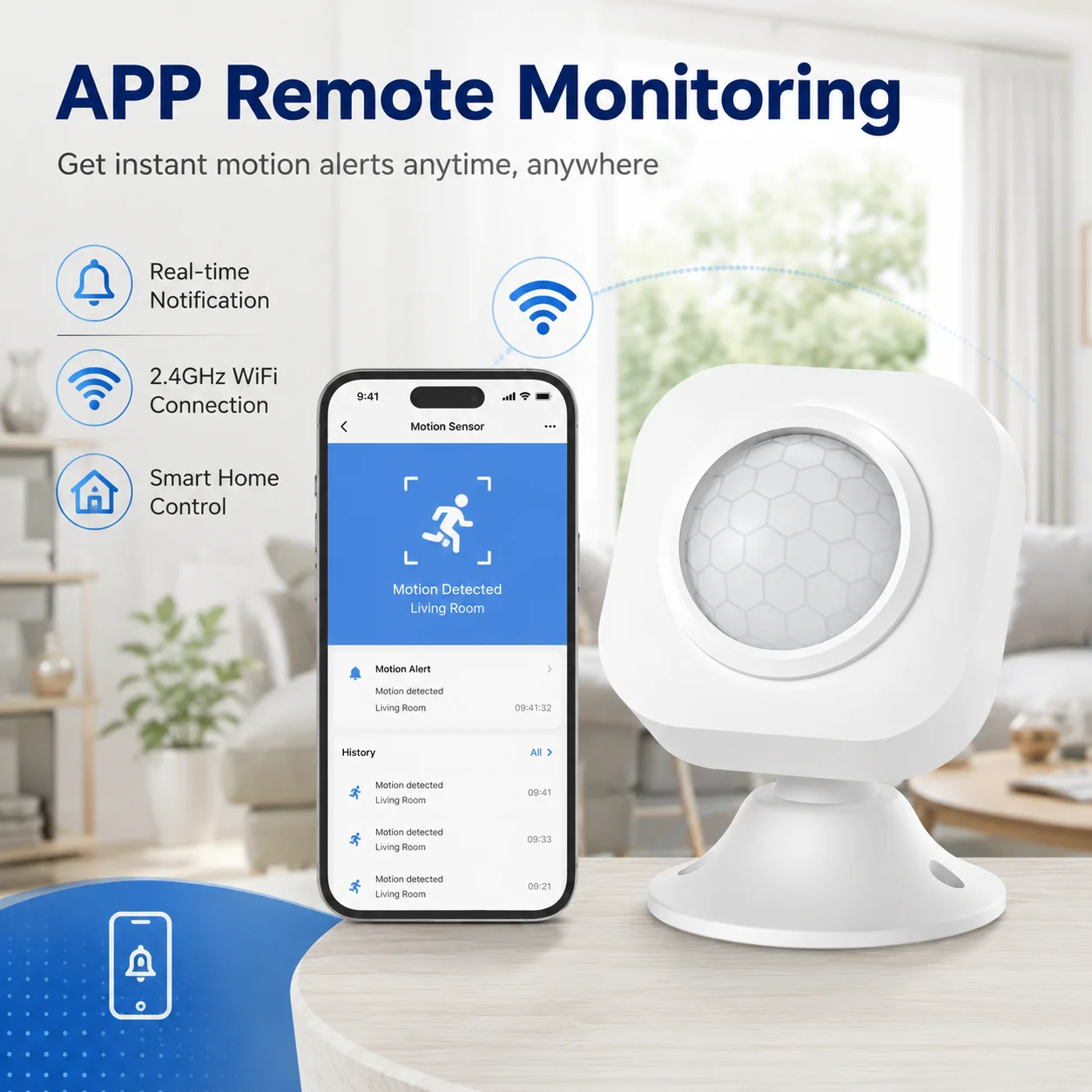 Tuya WiFi PIR Motion Sensor Sm - đánh giá và giá Smart Home Wifi