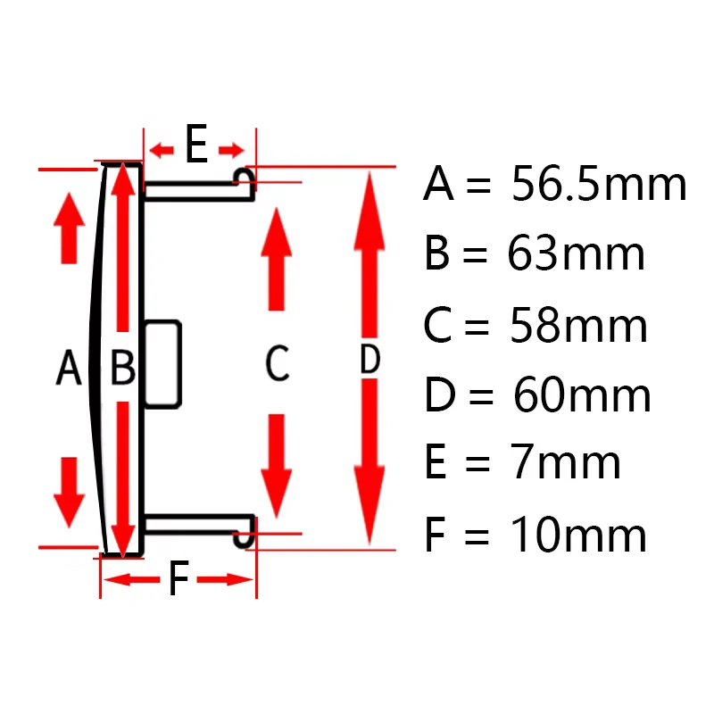 4Pcs/Set 63mm ABS Car Wheel Center Cap Hubcap Dust-proof Cover Car Vehicle Rim Hub Cap Auto Replacement Parts Accessories