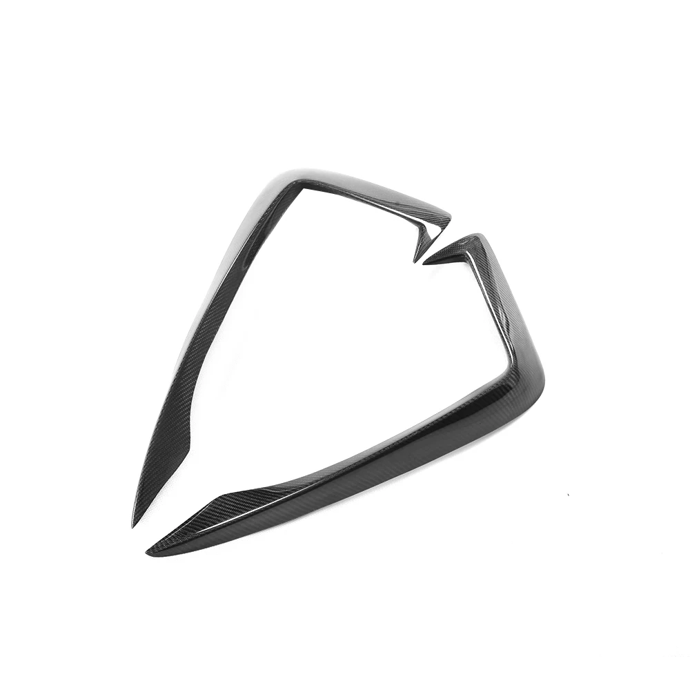 Suitable for The A4 B9 SLINE carbon fiber front fog lamp cover is decorated with Audi A4 sport bumper 2018UP view 6