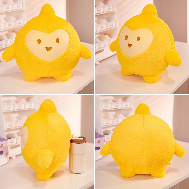 Adorable Lucky Wishing Star Plush Doll Soft Plush Pillow  Kawaii Accompany Sleep Plush Toys Home Decoration Kids Birthday Gifts