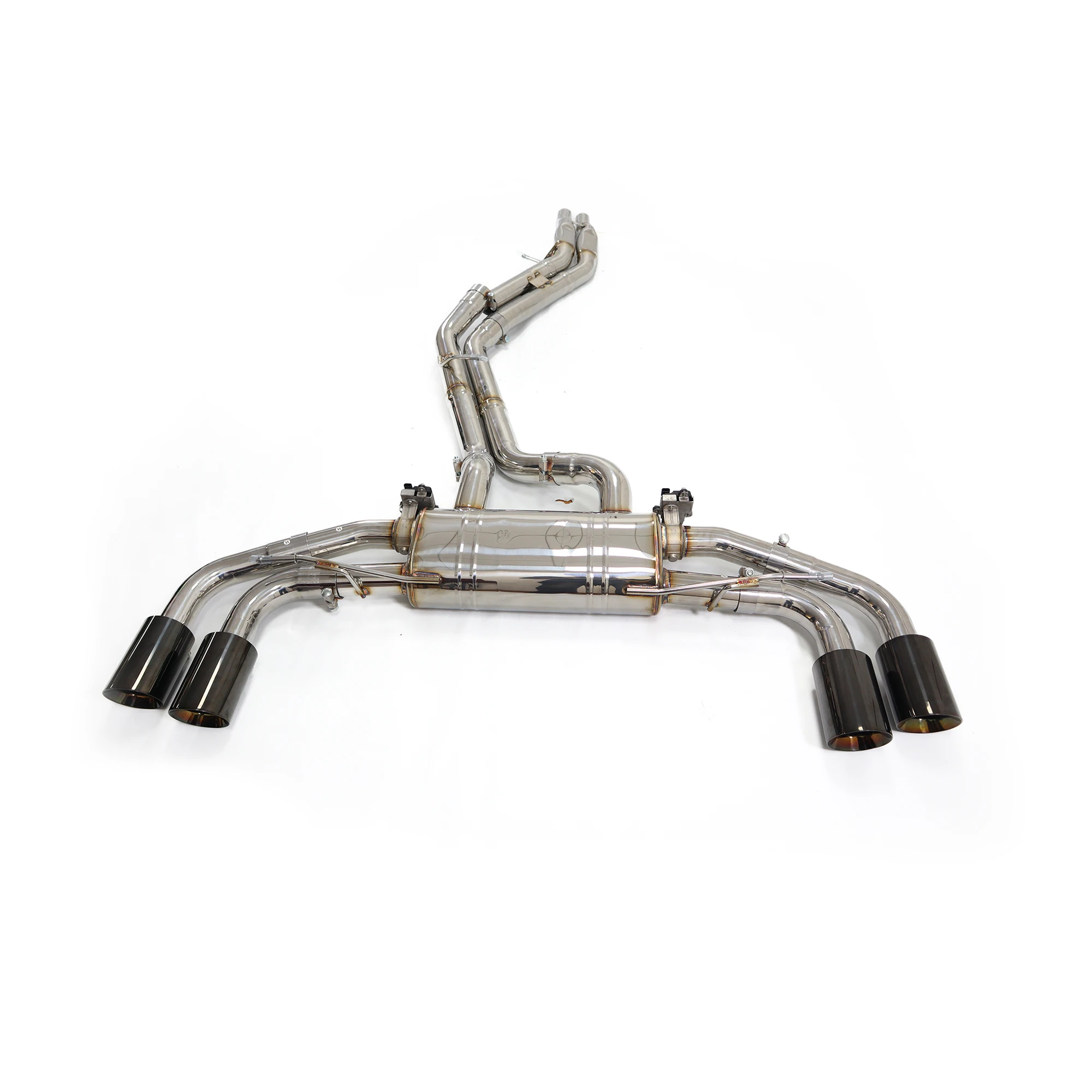 

Выхлопная система из нержавеющей стали для Audi SQ5 3.0T с глушительными клапанами, автопроизводительные детали, система выхлопных труб