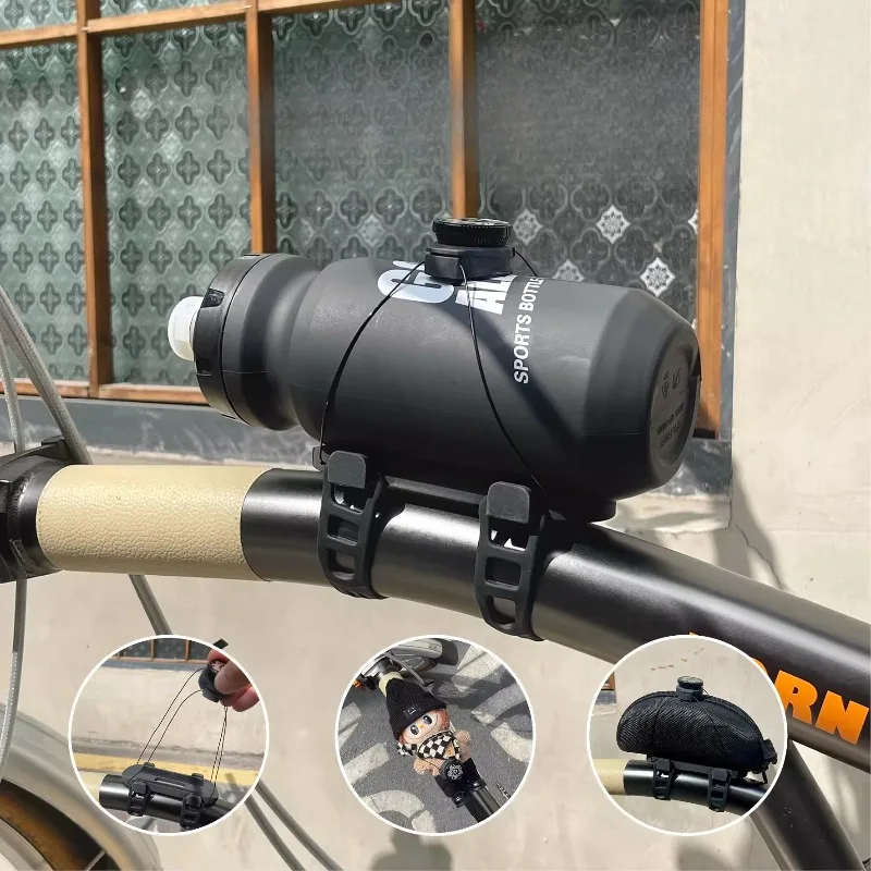 

For Brompton Bike Bottle Holder Folding Bike Multi-functional Storage Rack Lightweight Bicycle Bottle Holder Bicycle Accessories