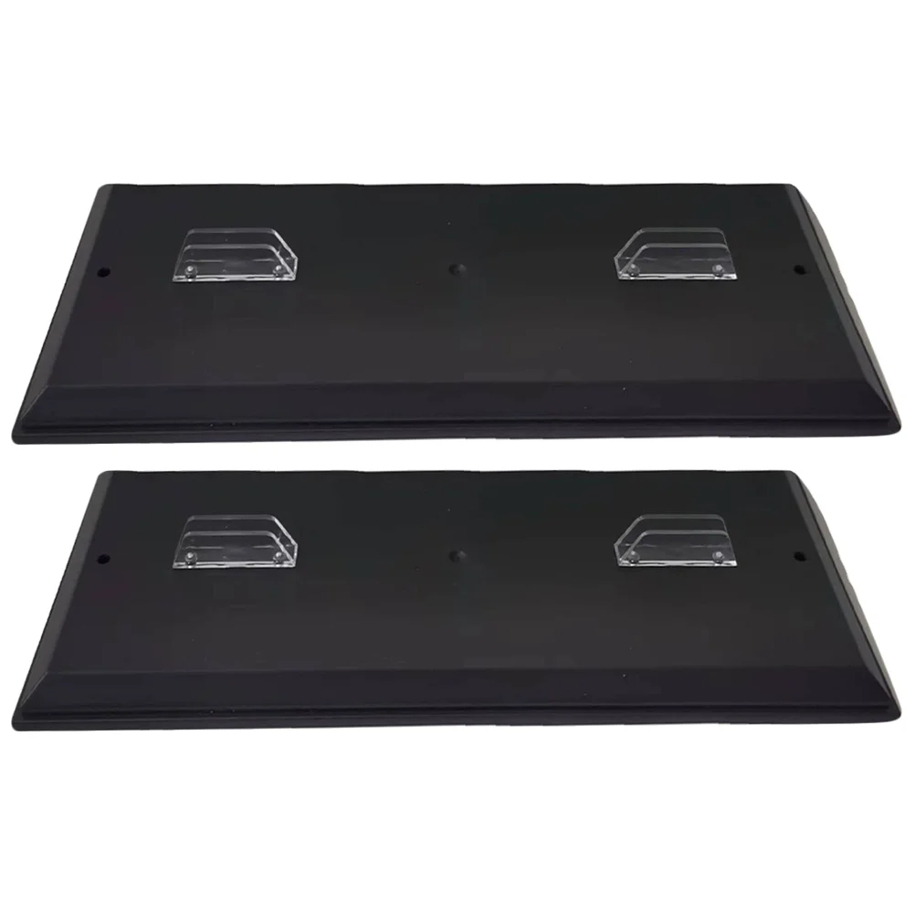

2 Pcs 1:12 Motorcycle Model Base Display Stand Holder Storage Rack Black Office Desk ganizers For Models Small Tools