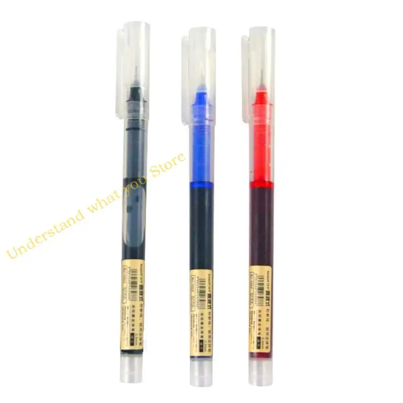 

J60A Black/Red/Blue Gel чернила пера подписания ручка Busines