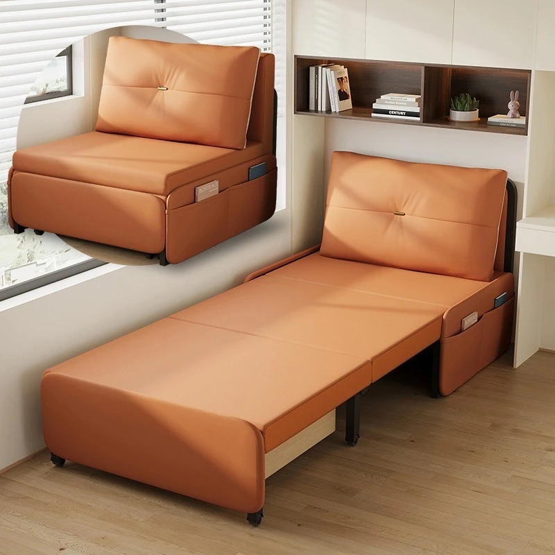 Single, folding, sofa bed, dual use, balcony, multi function, small apartment, telescopic bed, study