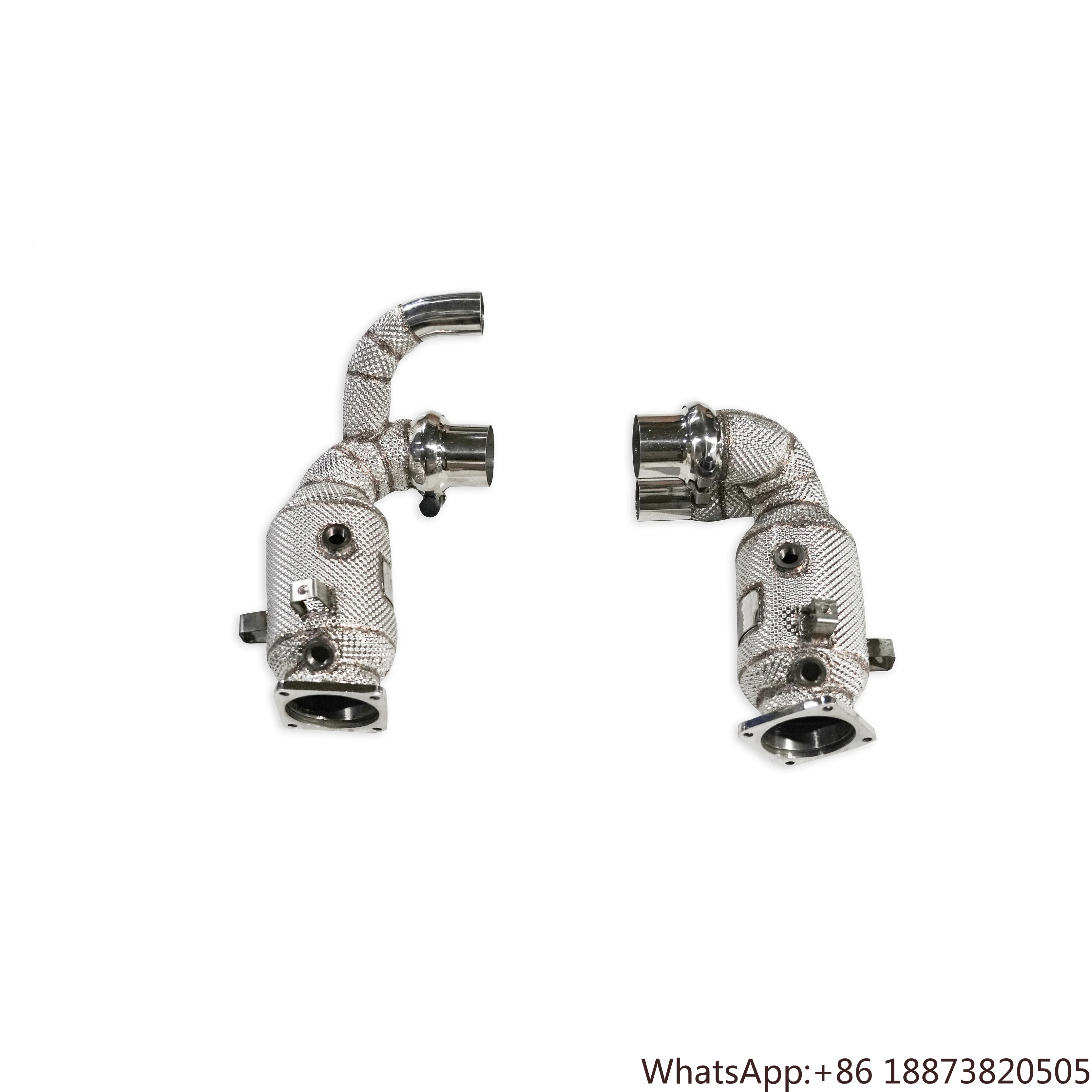 

Выхлопные водосточные трубы для Porsche 911 991.2 3.0T Catted Downpipe с каталитическими автомобильными аксессуарами