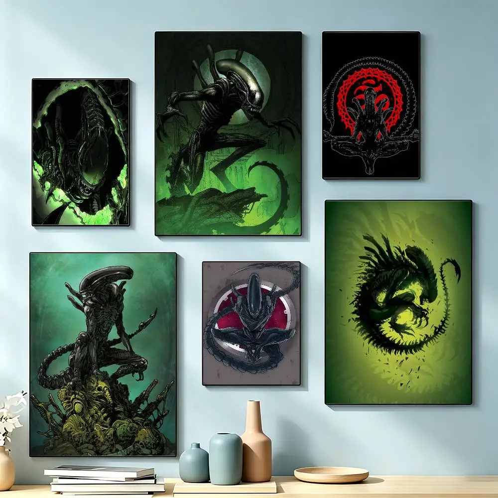 A-Alien R-Romulus Poster Waterproof Wall Art Sticker For Bar Living Room Vintage Decor High Quality Print Gift