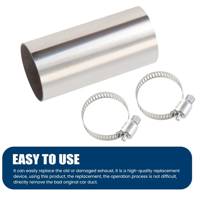 High-Quality 24Mm Heater Exhaust Pipe Connector Air Parking Heater Stainless Steel Gas Vent Hose With Clamps For Webasto Heater