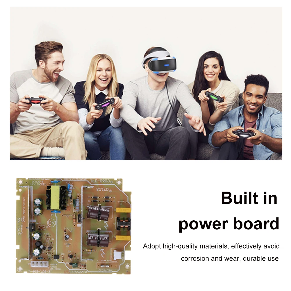 Power Supply Board อะไหล่ซ่อม 110 V-220 V Universal สําหรับ PS2 ไขมันคอนโซล 35008/50000 50001 50006 Built-in Power Supply Board