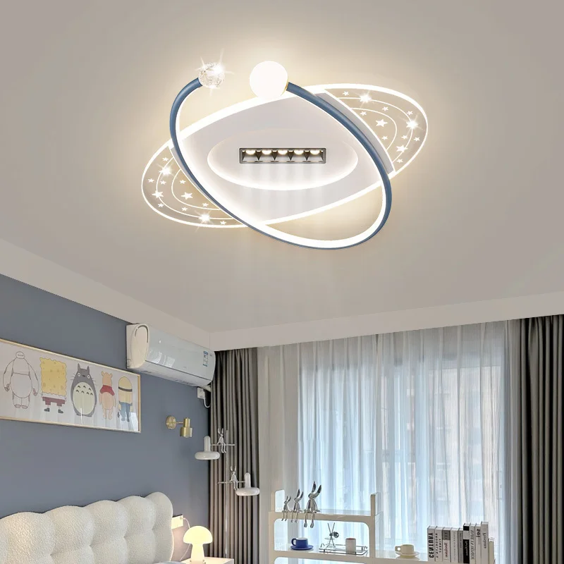 Living Room Light New Bedroom LED Ceiling Light Hall High-end Modern Whole House Indoor Combination Remote Control Lighting