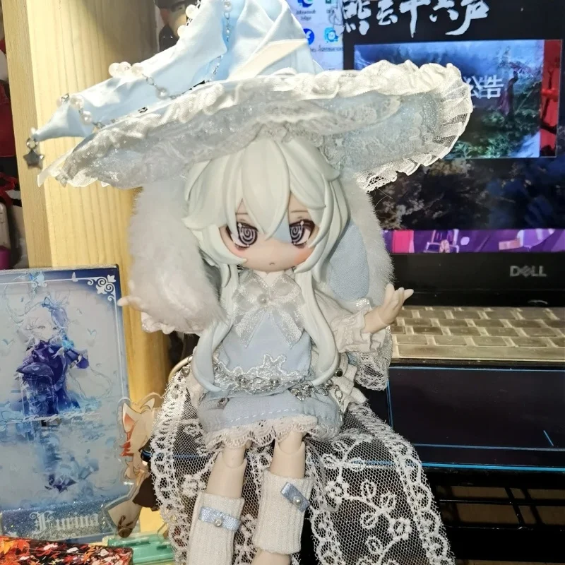 ジャンプムーンタイムウサギ BJD 人形 12 ポイント可動玩具グッズブラインドボックスギフトすべての年齢層向けの本物の食用以外の装飾品